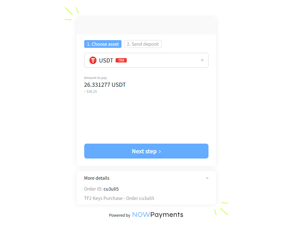 Payment System Example